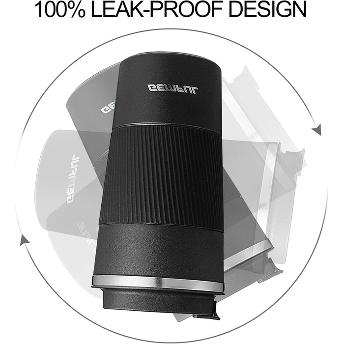 Термокружка з нержавіючої сталі 510 мл GEMFUL для подорожей та дому (червона)