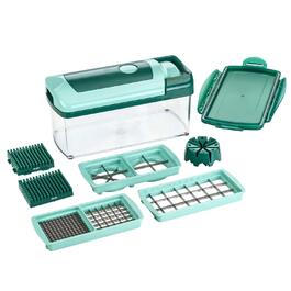 Genius Nicer Dicer Fusion: Набір для нарізання овочів та фруктів (10 частин)