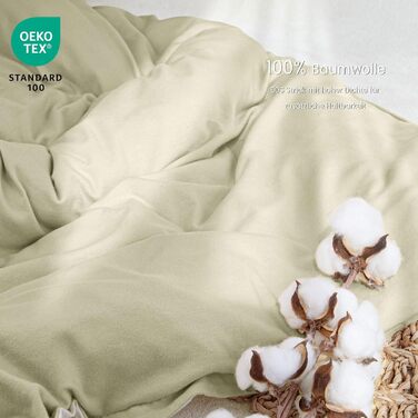 Бетліня для дітей Lulumoon з мусліну 100x135 см: комплект простирадла 100x135 + наволочка 40x60 см з бавовни Oeko-TEX Standard – легка та комфортна постільна білизна для малюків