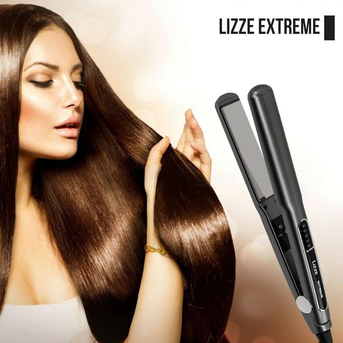 Праска для волосся Lizze Extreme Titan 250°C 220W професійна титанова