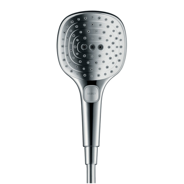 Душова лійка Hansgrohe Raindance Select срібляста, 3 функції