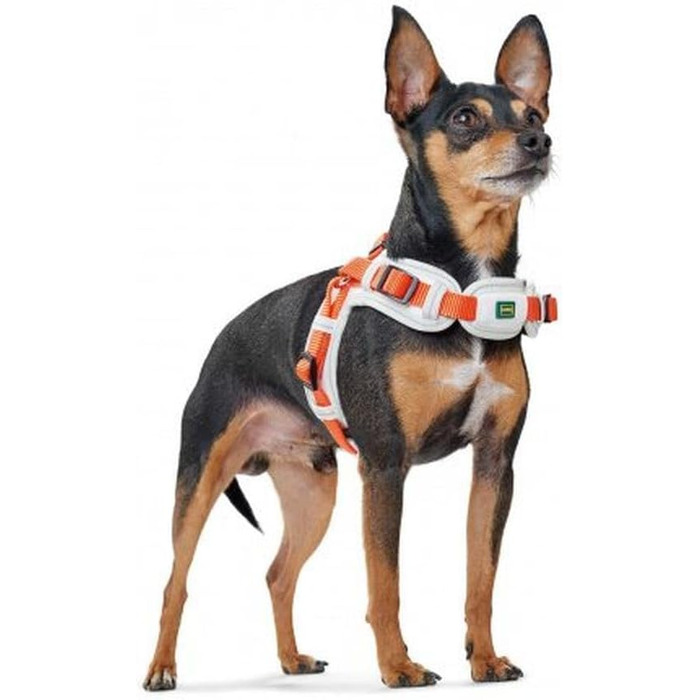 Нашийник для собак HUNTER Neopren Vario Quick, червоний/чорний, L, неопрен, Nylon, Scotchlite