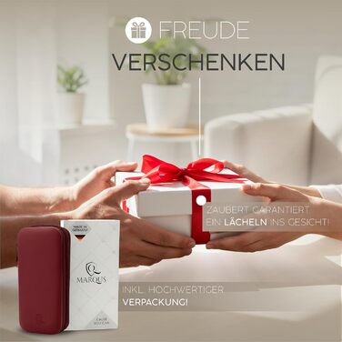 Набір для манікюру marQus Solingen з екошкіри 7 предметів - якісний сталевий набір для жінок та чоловіків