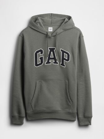 Чоловічий худі Gap з логотипом Heritage, колір Mesculen Green V2, розмір XL