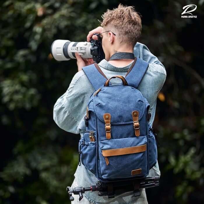 Рюкзак для фотокамери Padwa Lifestyle з воскованого полотна, 16