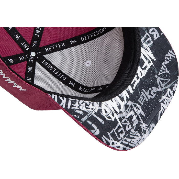 Кепка бейсболка Nebelkind Snapback унісекс, прямий козирок, регульований розмір, міський стиль, патч, зимова маска