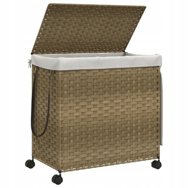 Кошик для прання VidaXL, 5 л, бежевий