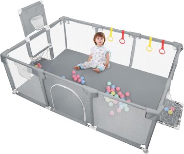 Лягувачка для цуценят з дверцятами, 180x120x66 см. Міцний загін для цуценят та маленьких собак з нейлону, легко миється, для використання в приміщенні та на вулиці.