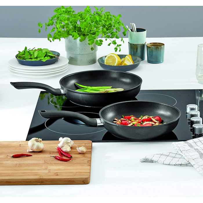 Набір сковорідок Fissler Cenit 2 шт. (24 см, 28 см), антипригарні алюмінієві, для всіх плит, індукція