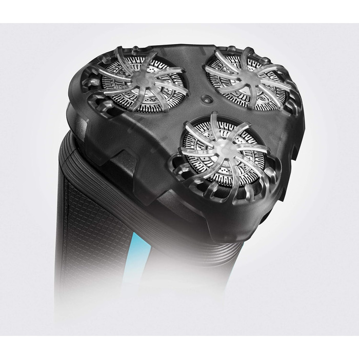 Електричний чоловічий гоління Remington R6 Aqua Rotationsrasierer R6000 – вологий/сухий, USB, 60 хв, з тримером