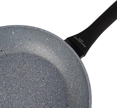 Набір сковорідок Induktion 20+24+28 + Сковорода для млинців - Набір антипригарних сковорідок для всіх типів плит, включаючи індукційну - Сковороди з алюмінію