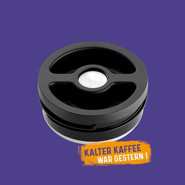 221061-sc Insulated Thermos Isidor, approx. 1.40 l with stainless steel inner vessel, Stainless Steel, 1.4 liters, black