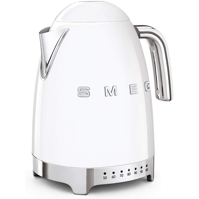 Smeg KLF04WHEU Kettle, 2400W, 1.7 liters, White