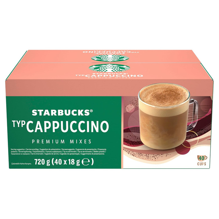 Розчинна кава Starbucks Premium Medium Roast, 100% арабіка, м'який та збалансований смак, 50 стіків по 2.3г