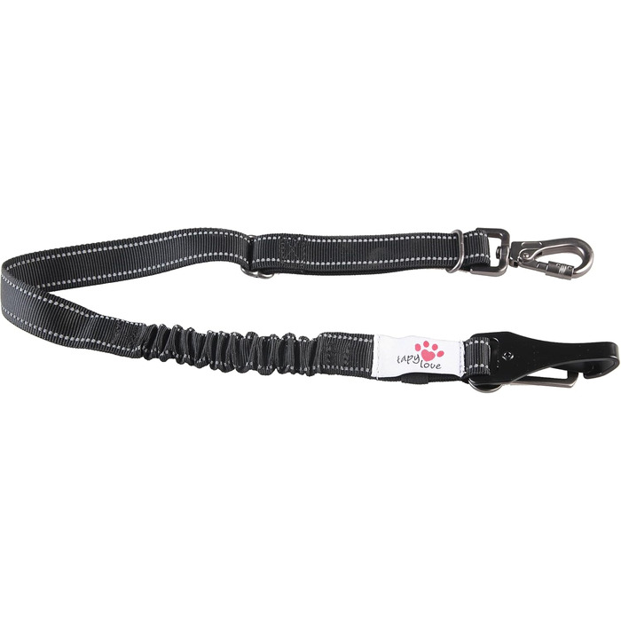 Tapylove 3-in-1 Dog Seat Belt - Adjustable Car Dog Harness with Bungee & Universal Compatibility (Isofix)