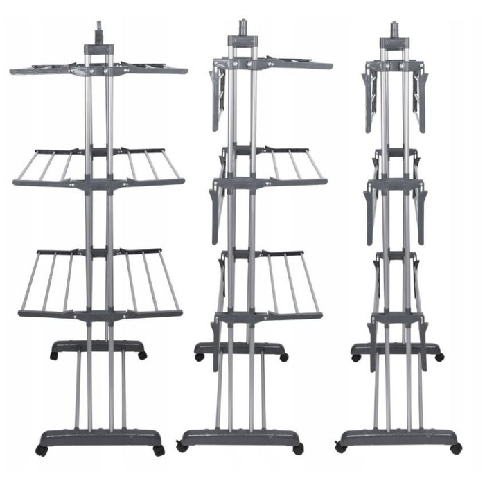 Складана підлогова сушарка для одягу XXL