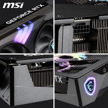 Відеокарта MSI GeForce RTX 5070 Gaming Trio OC 12GB GDDR7, PCIe 5.0, 2610 MHz