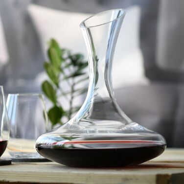 KROSNO Wine Decanter Wine Carafe | 1500 ML | Set of 1 | Avant-Garde Collection | Red Wine Decanter Decanting Carafe | Perfect for Home, Restaurants, and Parties