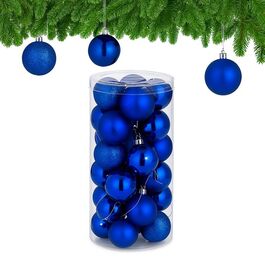 Relaxdays Set of 30 Christmas Baubles