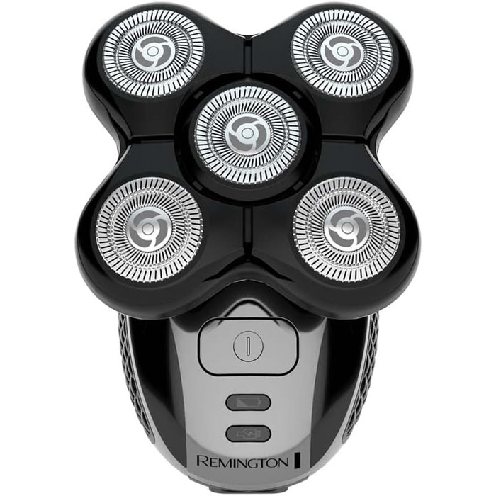 Електричний гоління голови Remington XR1600 (чорний) з Turbo Boost, 5 лез, гоління до 0.2 мм, вологостійкий