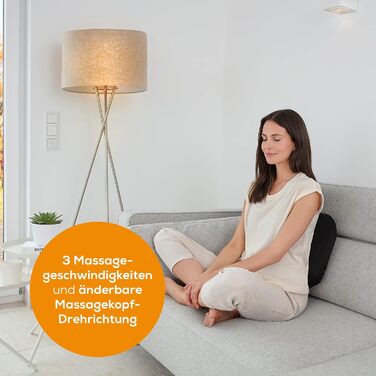 Масажер Beurer FM 70 Shiatsu для ніг та спини з підігрівом, автоматичне вимкнення