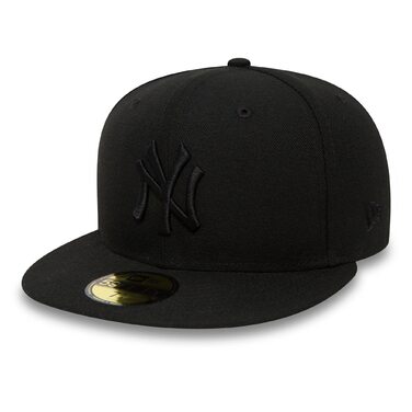 Кепка бейсбольна New Era MLB Basic NY Yankees 59Fifty Fitted чорна