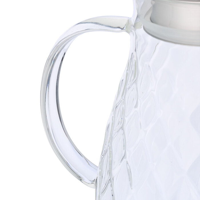 Relaxdays Glass Giraffe with Lid, 2 Liters