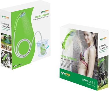 Портативний душ для кемпінгу з акумулятором 2200 мАг, USB-зарядка, шланг 1,8 м, водяна помпа для туризму, миття авто та домашніх тварин