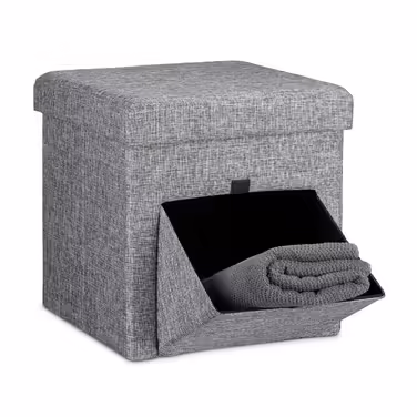 Relaxdays Folding Storage Ottoman