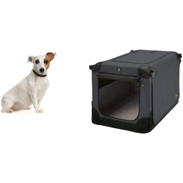 Кіньйон для собак Maelson Soft Kennel - Антрацит, 62 x 41 x 41 см