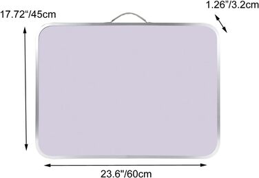 Складний туристичний стіл Lucn 60 см - портативний і розкладний стіл для пікніка, саду, балкону, кухні, роботи. 2 висоти: 20/56 см, розмір 60 x 45 см