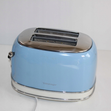 Тостер Ariete 155/05 Vintage, блакитний, 810 Вт