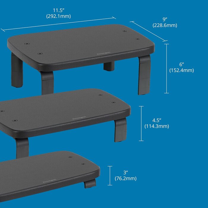 Підставка для монітора Kensington SmartFit, до 18 кг, чорна