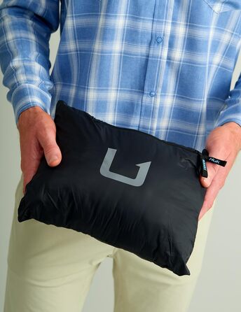 Жилет HUK Scale для чоловіків, ізольований, з DWR просоченням, для риболовлі, чорний, XXL