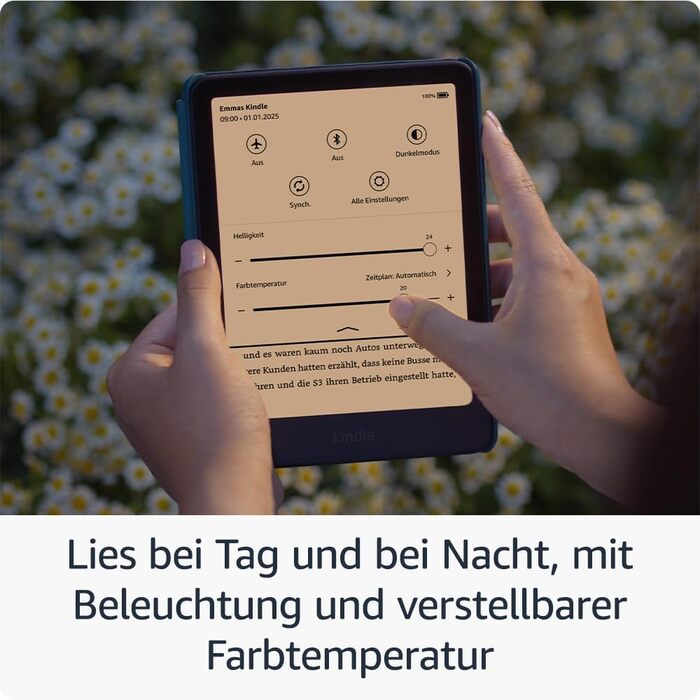 Amazon Kindle Paperwhite (16 GB) – Чорний, Відновлений, з рекламою, 7
