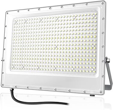 LED Floodlight Outdoor 150W, 15000LM Super Bright LED Floodlight, 6000K Cold White Spotlight IP65 Waterproof Floodlight Outdoor Spotlight for Garden, Terraces, Garage, Workshop, Sports Field (400.0 Watt)