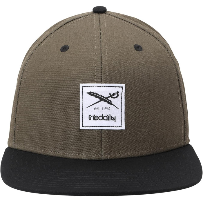 Кепка IFIEDaily Unisex Snapback Daily Contra з органічної бавовни, Night Olive