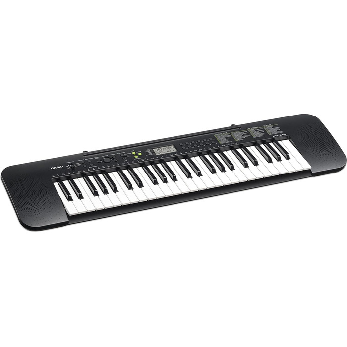 Клавішний синтезатор Casio CTK-240, 49 клавіш, чорний