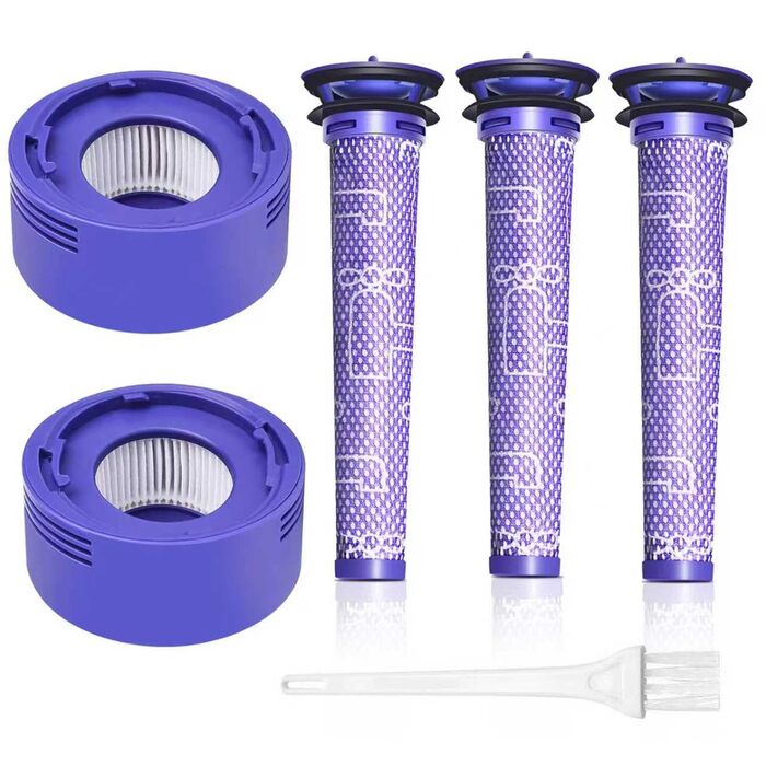 Фільтри для пилососа Dyson V11/V15 (3 шт) - Waitley, сумісні з SV14, SV17, SV22 Detect Animal, Absolute, Extra, Pro, Torque Drive (#970013-02)