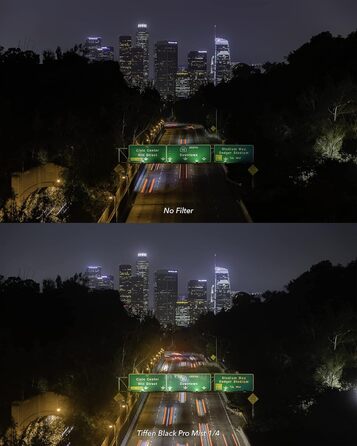 Фільтр Tiffen 49MM Black Pro-Mist 1/8 - для фото- та відеозйомки