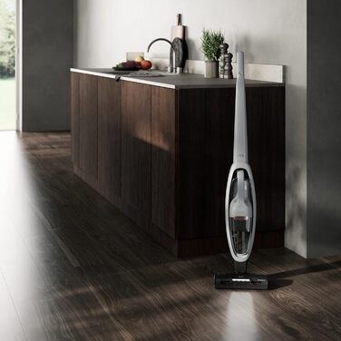 AEG CLEAN 5000 AS52CB25UG Cordless Vacuum Cleaner / 2in1 / pleasantly quiet 80 dB(A) / 58% recycled material / up to 55 minutes runtime / automatic / freestanding / all floors / incl. accessories / gray Model 2023 25.2V Gray Multi-Floor Nozzle