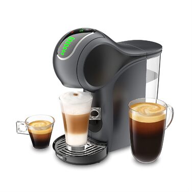 Кавомашина De'Longhi Nescafe Dolce Gusto Genio S Touch EDG426.GY, для капсул, еспресо, капучино, латте, шиферно-сіра