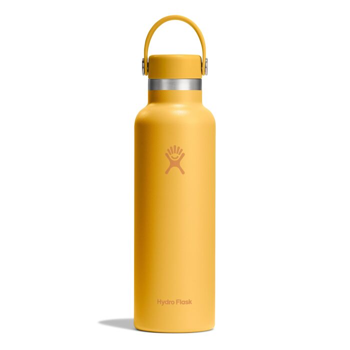 Термопляшка Hydro Flask Standard Flex Cap 621 мл — сталева, герметична, ізольована (Sunbeam)