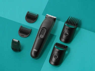 Тример Braun MGK3420 5в1 для стрижки волосся, бороди та стайлінгу