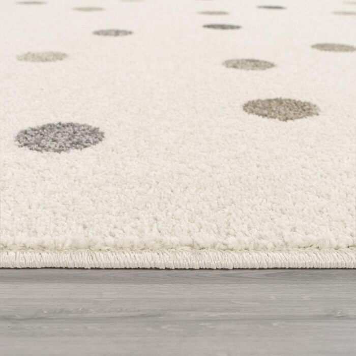 Дитячий килим TT Home для хлопчика/дівчинки, м'який, сучасний, 120x160 см (сірий, рожевий, бежевий)