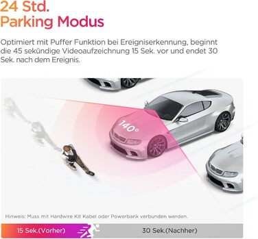 VIOFO A119 Mini 2: Автомобільний відеореєстратор з GPS, 2.7K, Wi-Fi, HDR, нічне бачення STARVIS, голосове керування, 24h паркувальний режим