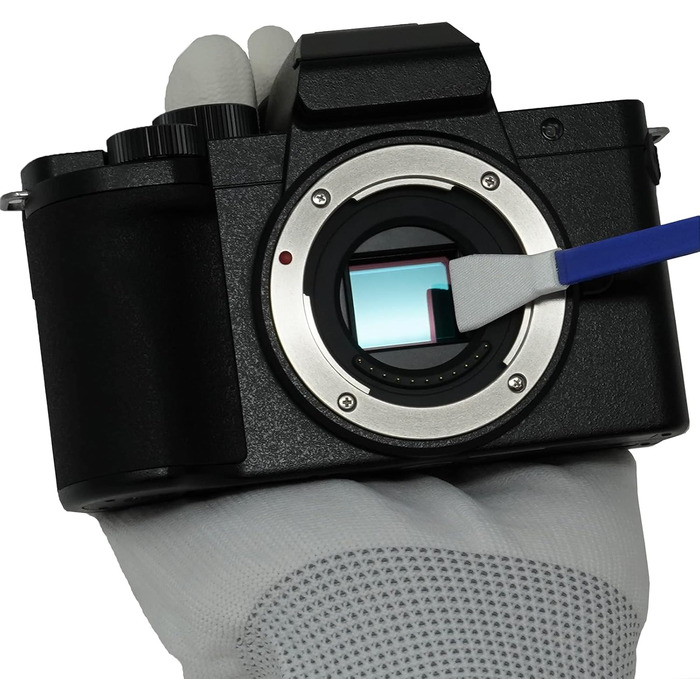 UES Набір для чищення матриці DSLR/DSLM (FFR24) – 14 серветок (24мм) + 15мл рідини для видалення пилу (Canon, Nikon, Sony)