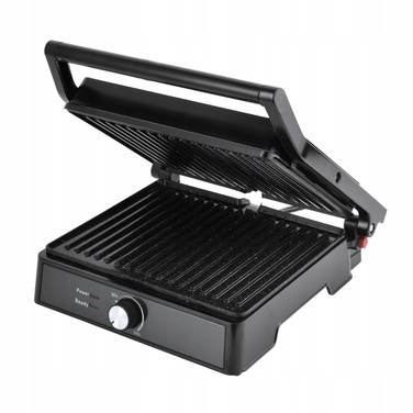 Електричний гриль-тостер для сендвічів та паніні, розкладний, великий, 2000 Вт