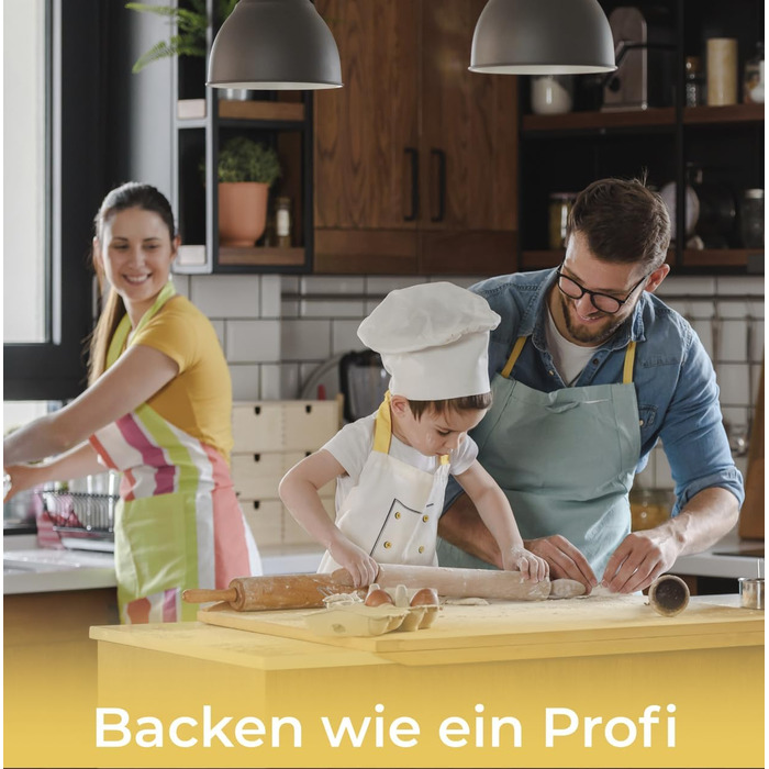 KLAMER Ручний міксер, 600 Вт, 5 швидкостей з турборежимом, з набором насадок (міксер, вінчик, гак)