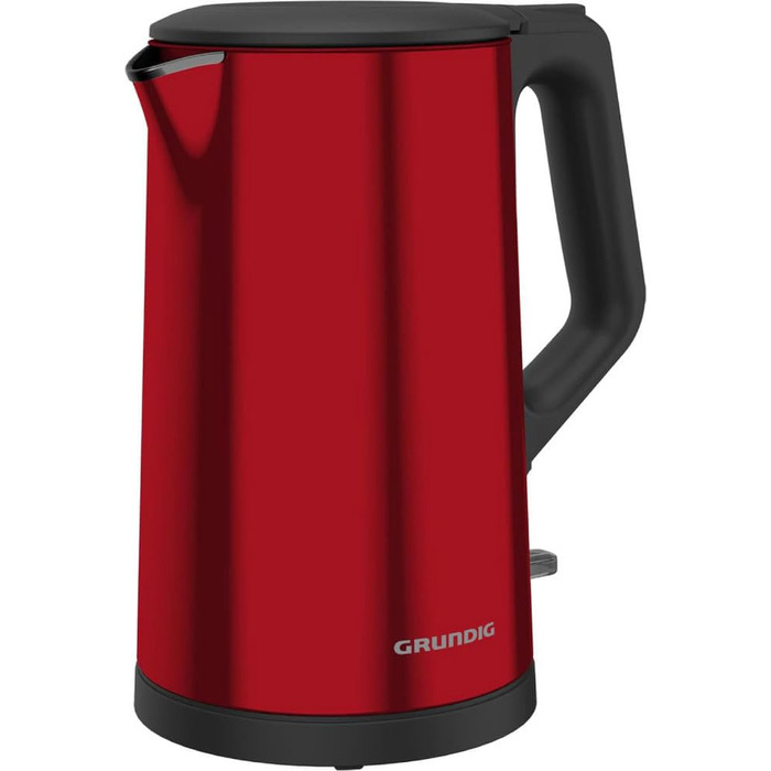 Електричний чайник Grundig WK 8340 з нержавіючої сталі, 1.7 л, прихований нагрівальний елемент, індикатор рівня води, колір Rose Gold (2024)